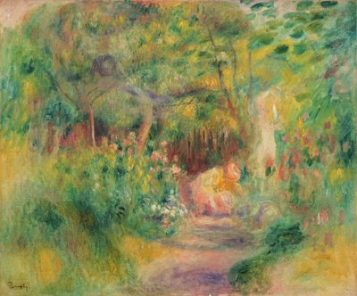 Woman Gardening, c.1895 by Pierre Auguste Renoir